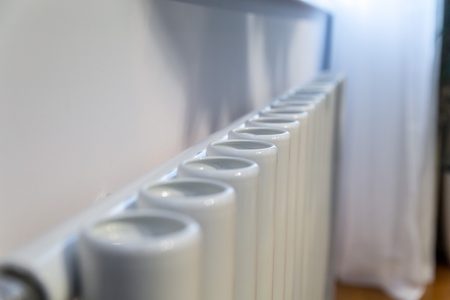 Трубчатый радиатор Гармония 1-750 высотой 795 мм шириной 211-1821 мм мощность 423-3666 вт (3-26 секций)
